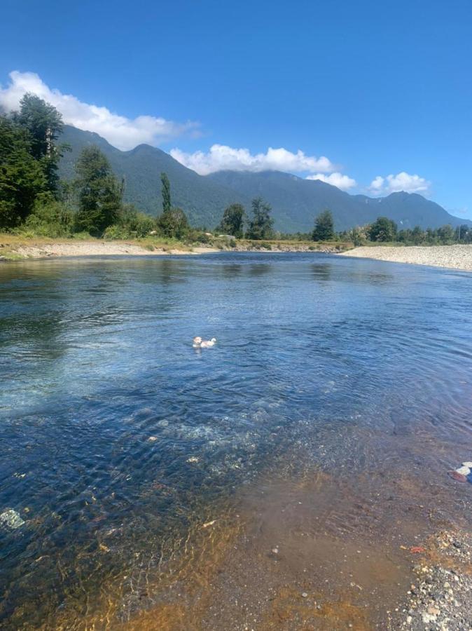 Cabana Del Campo Hornopiren Ngoại thất bức ảnh