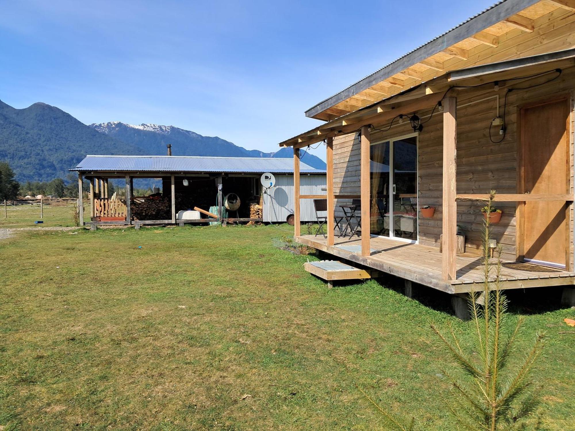 Cabana Del Campo Hornopiren Ngoại thất bức ảnh
